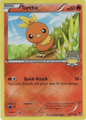 Torchic - 12/111 - Crosshatch Pokemon Championship Promo
